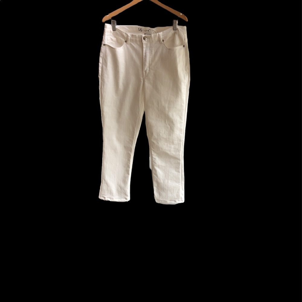 White Denim Ankle Pants